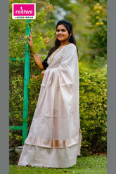 Tissue-sarees-online-golden-border-rixo